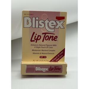Blistex Lip Tone Lip Balm Discontinued 0.15 oz NEW In Box Rare VTG 1995 SPF 15